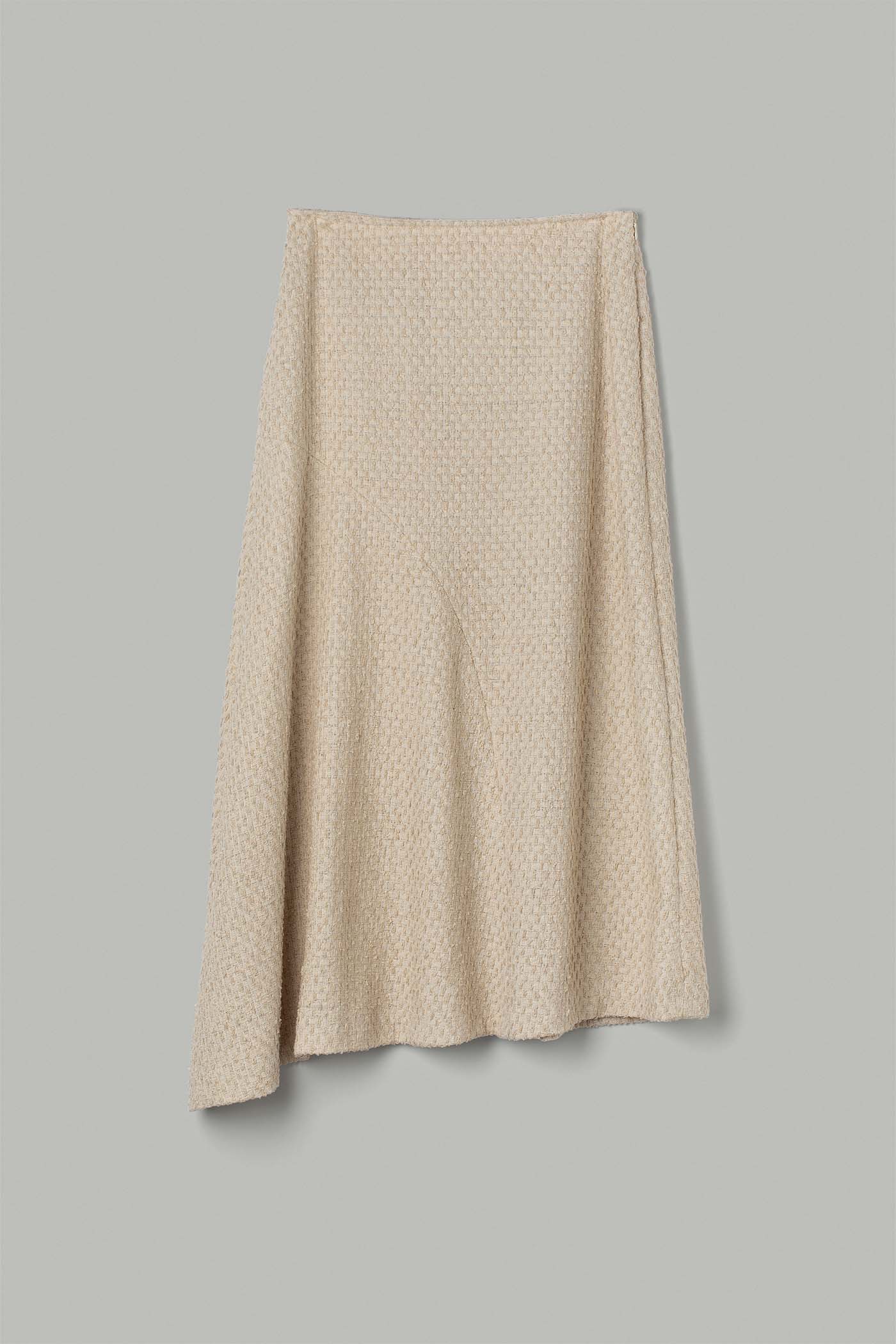 Tweed Unbalance Skirt[LMBASK105]