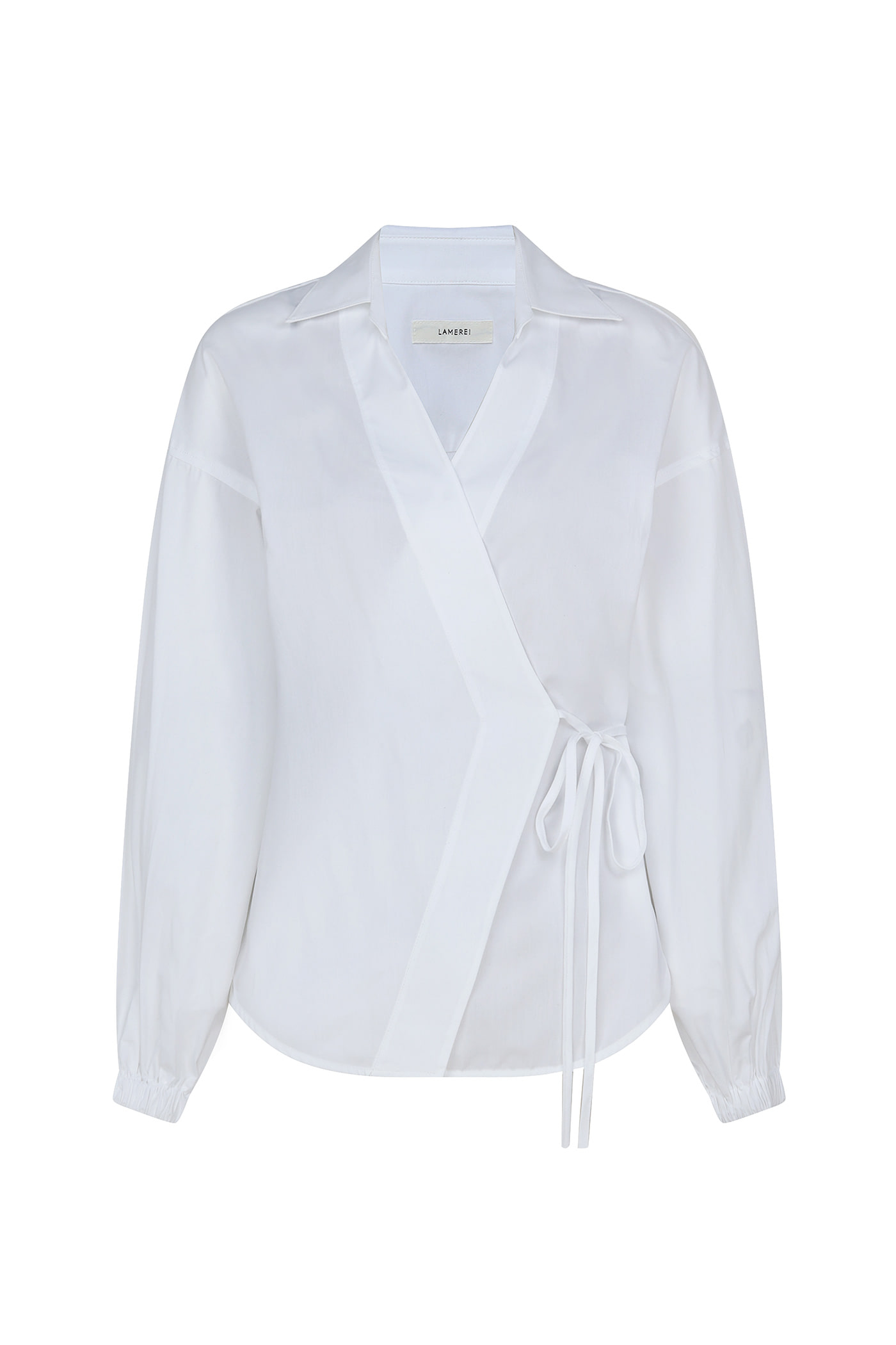 [SAMPLE]Cotton Lap Shirt-White