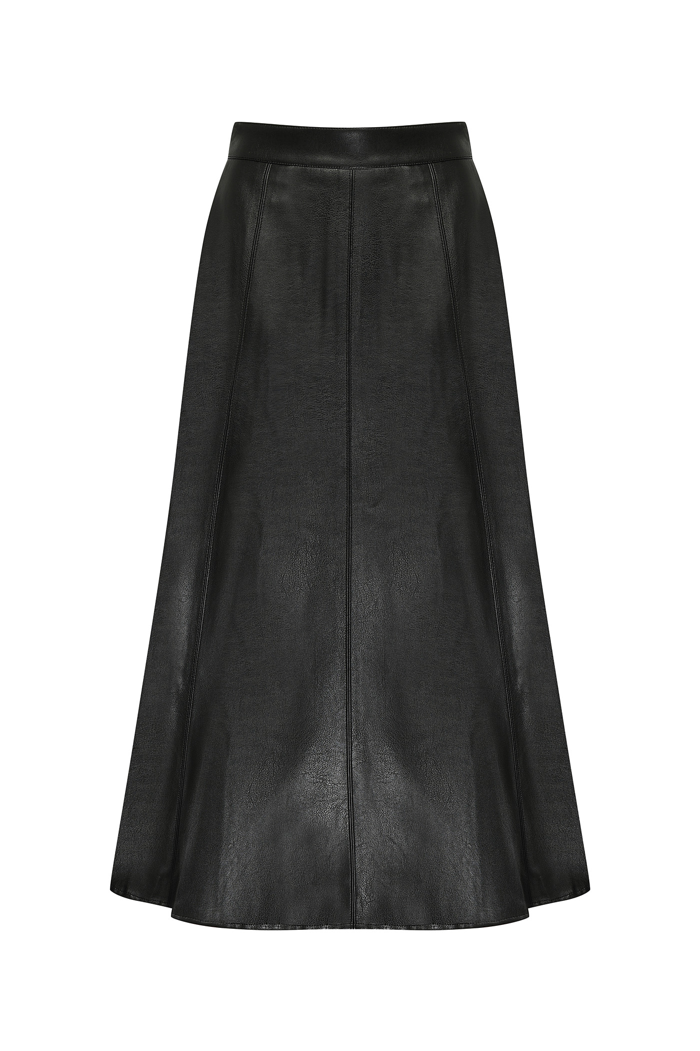 [SAMPLE]Fake Leather Skirt[LMBBAUSK201]-Black
