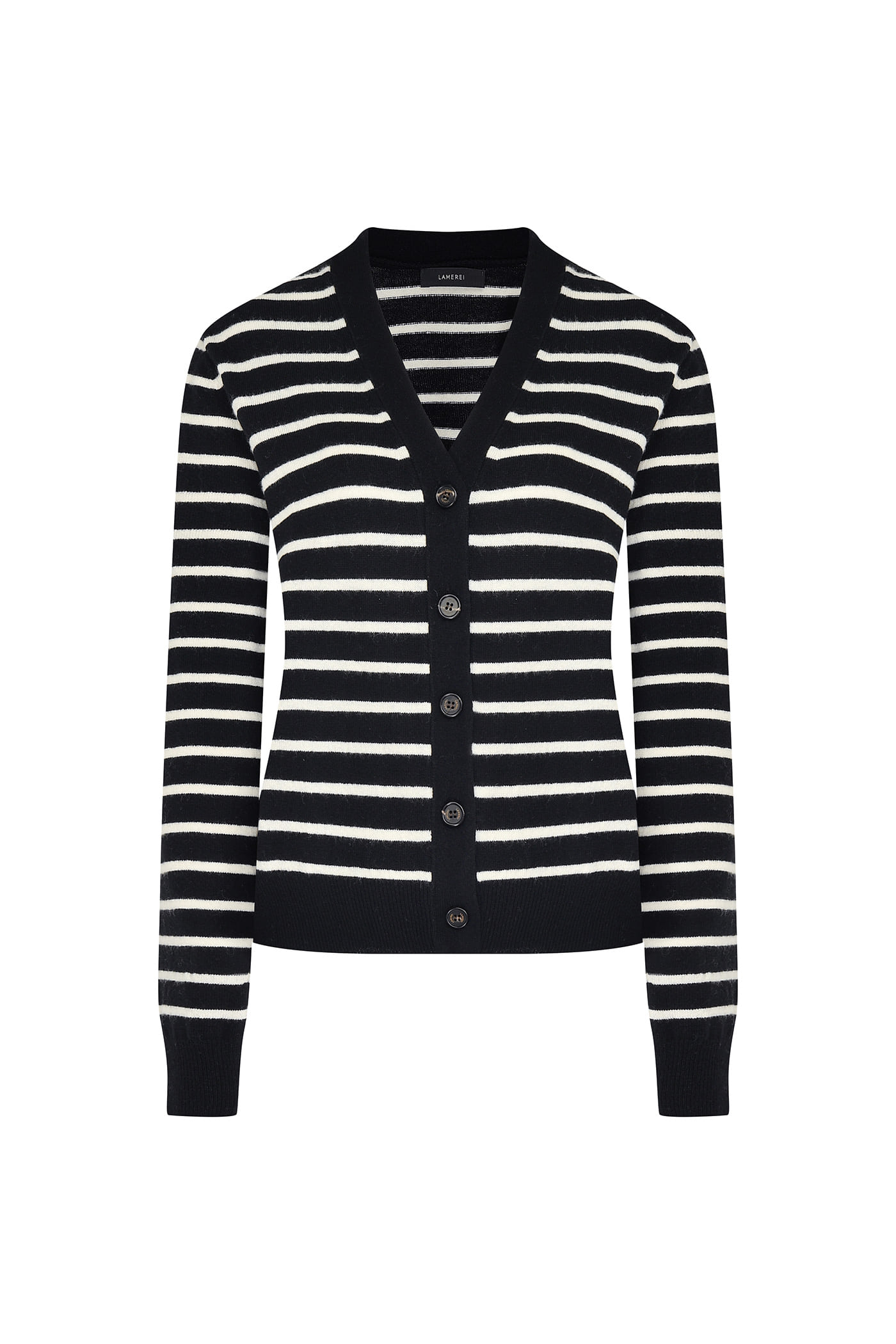 Wool V-Stripe Cardigan[LMBBAUKN139]-3color