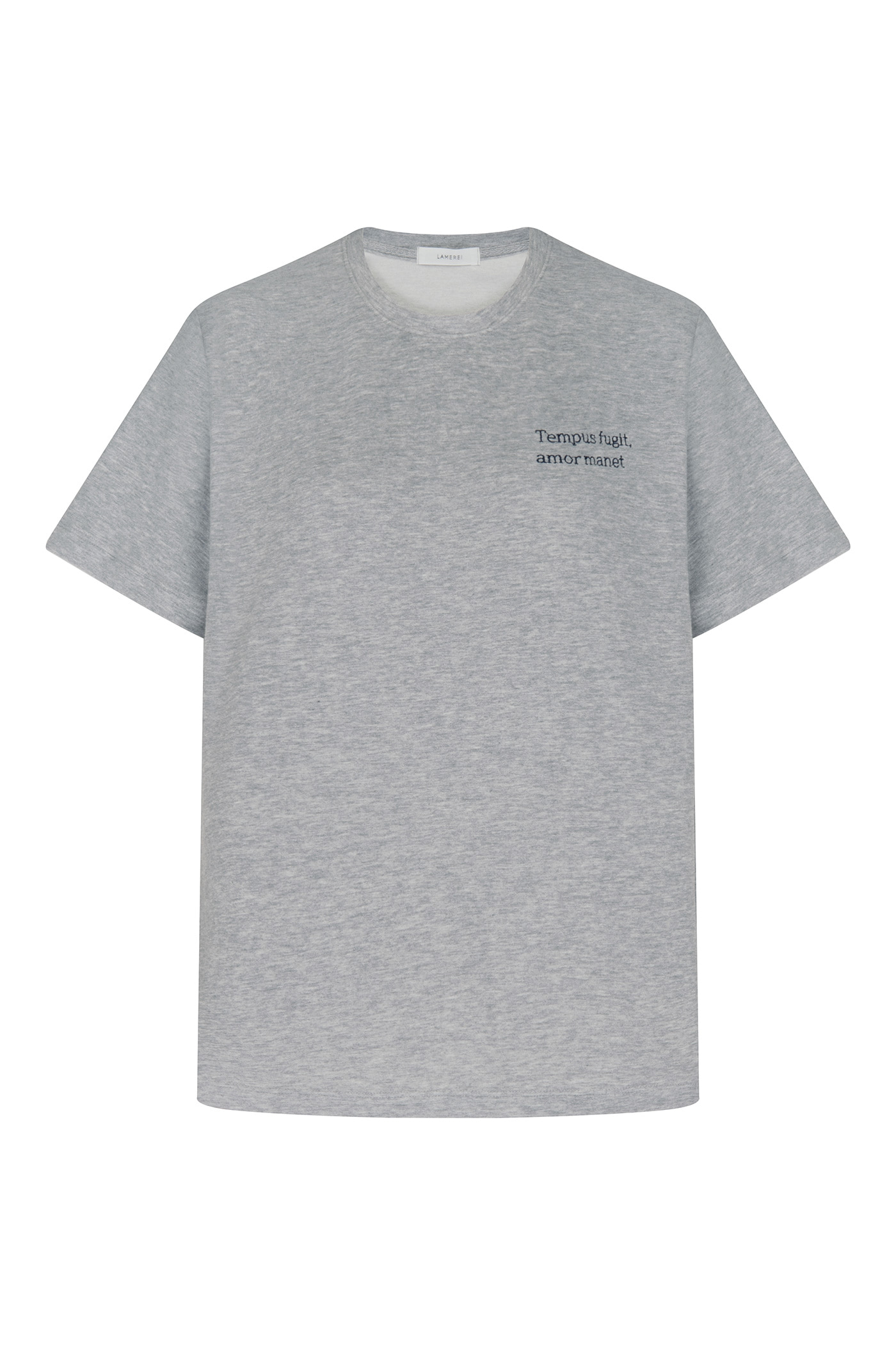 Terry Crew Neck T-Shirt[LMBBAUTT201]-3color