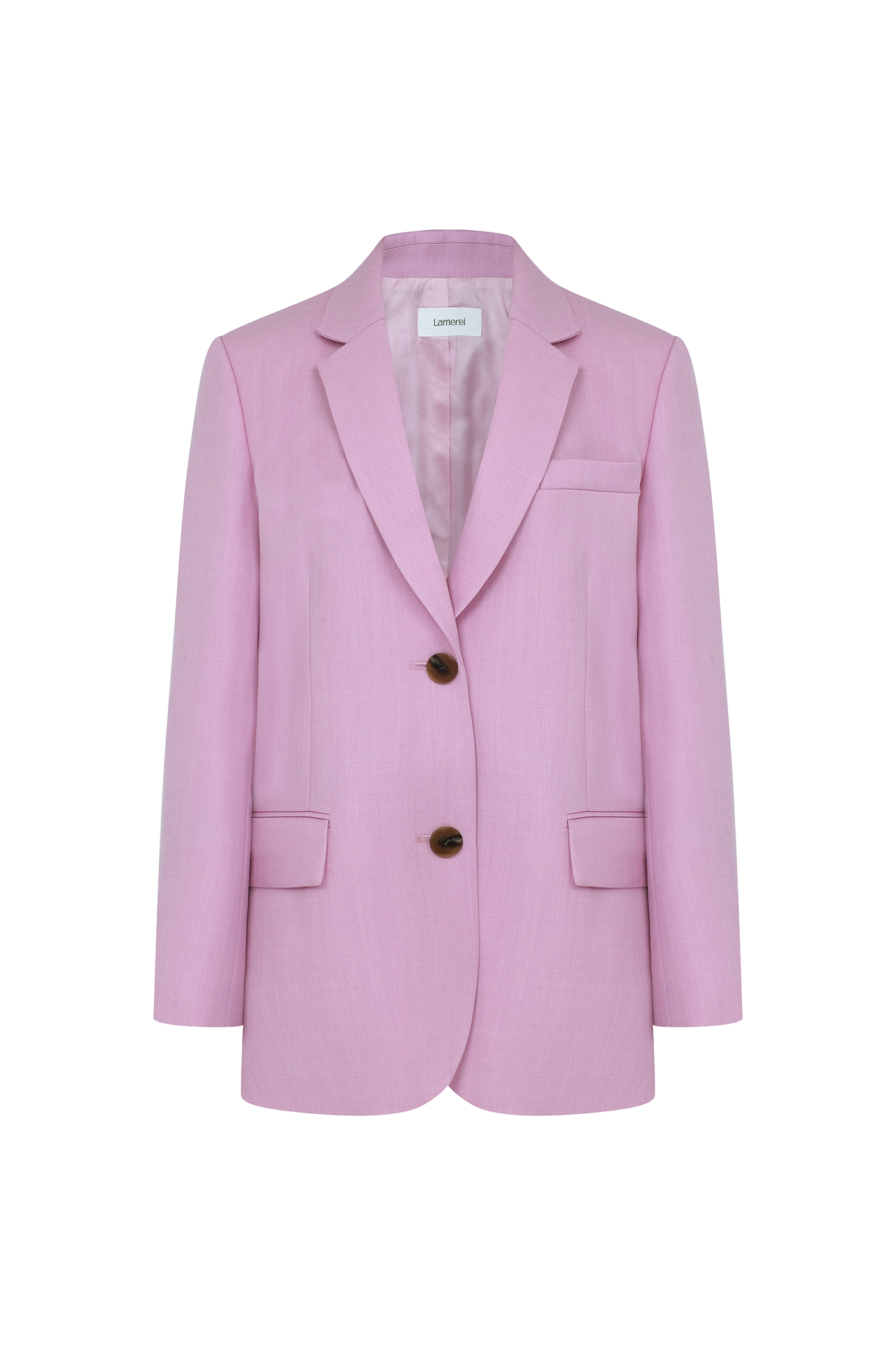 Wool Blazer[LMBCSPJK106]-Pink