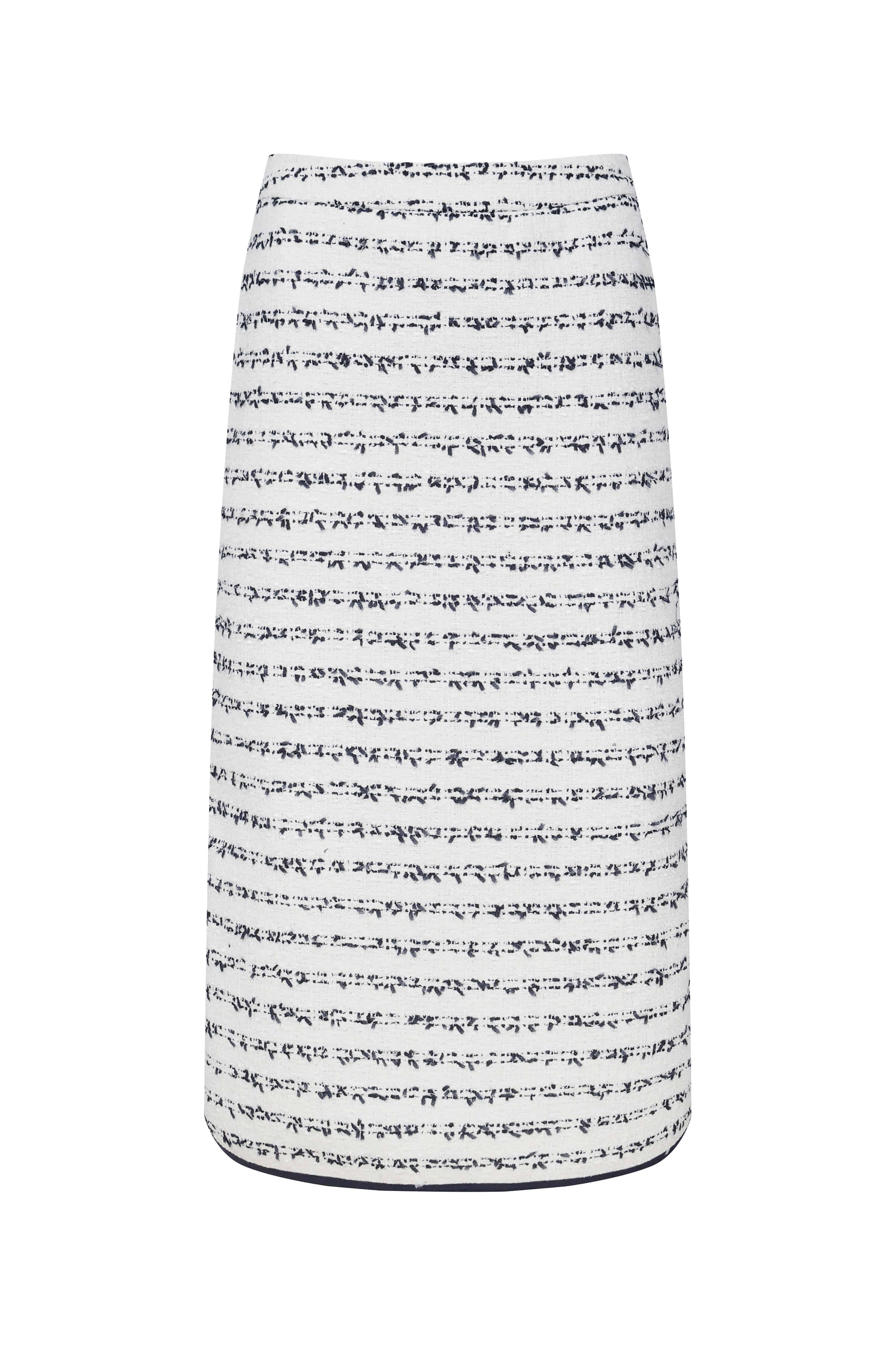 Piping skirt-Ivory