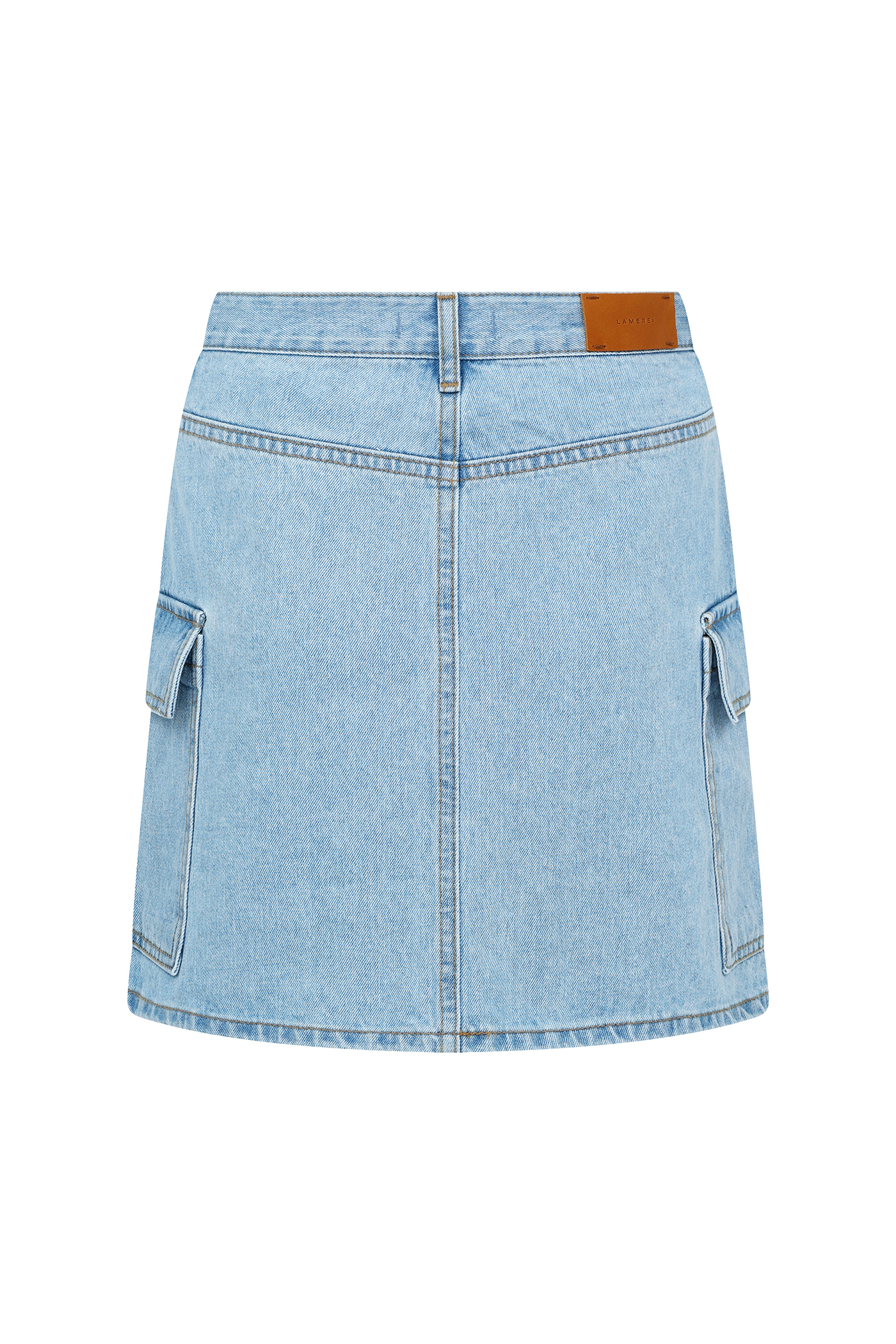 Pocket Denim Skirt[LMBCSUDN3131]